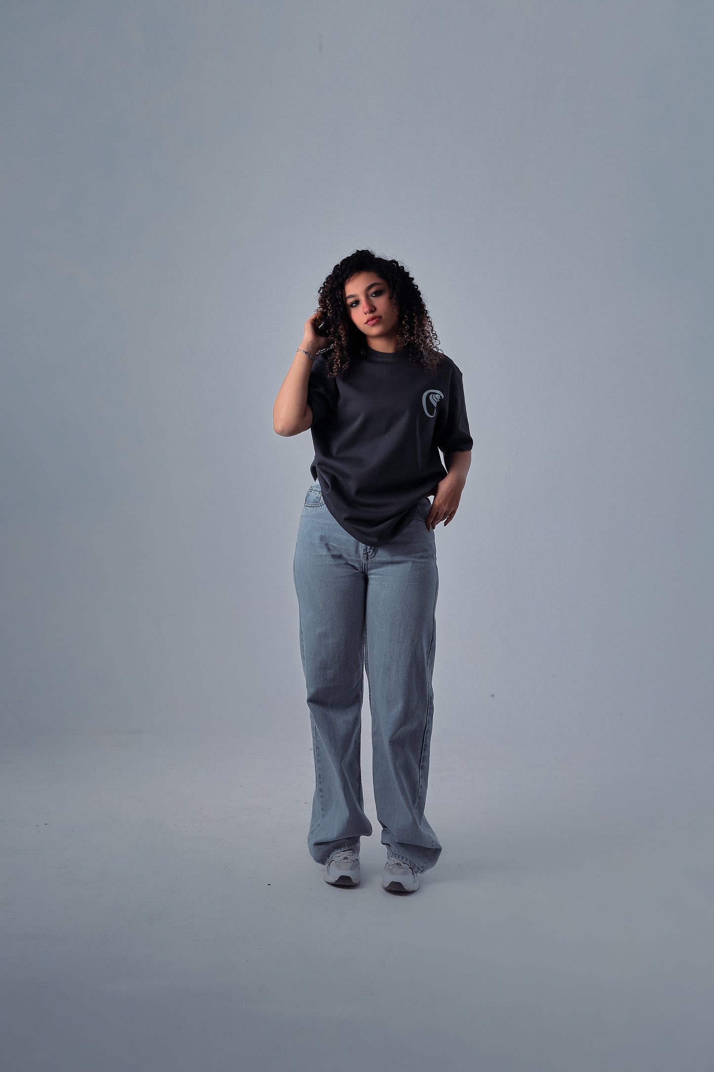 Snake Bite ‏Gray T-shirt