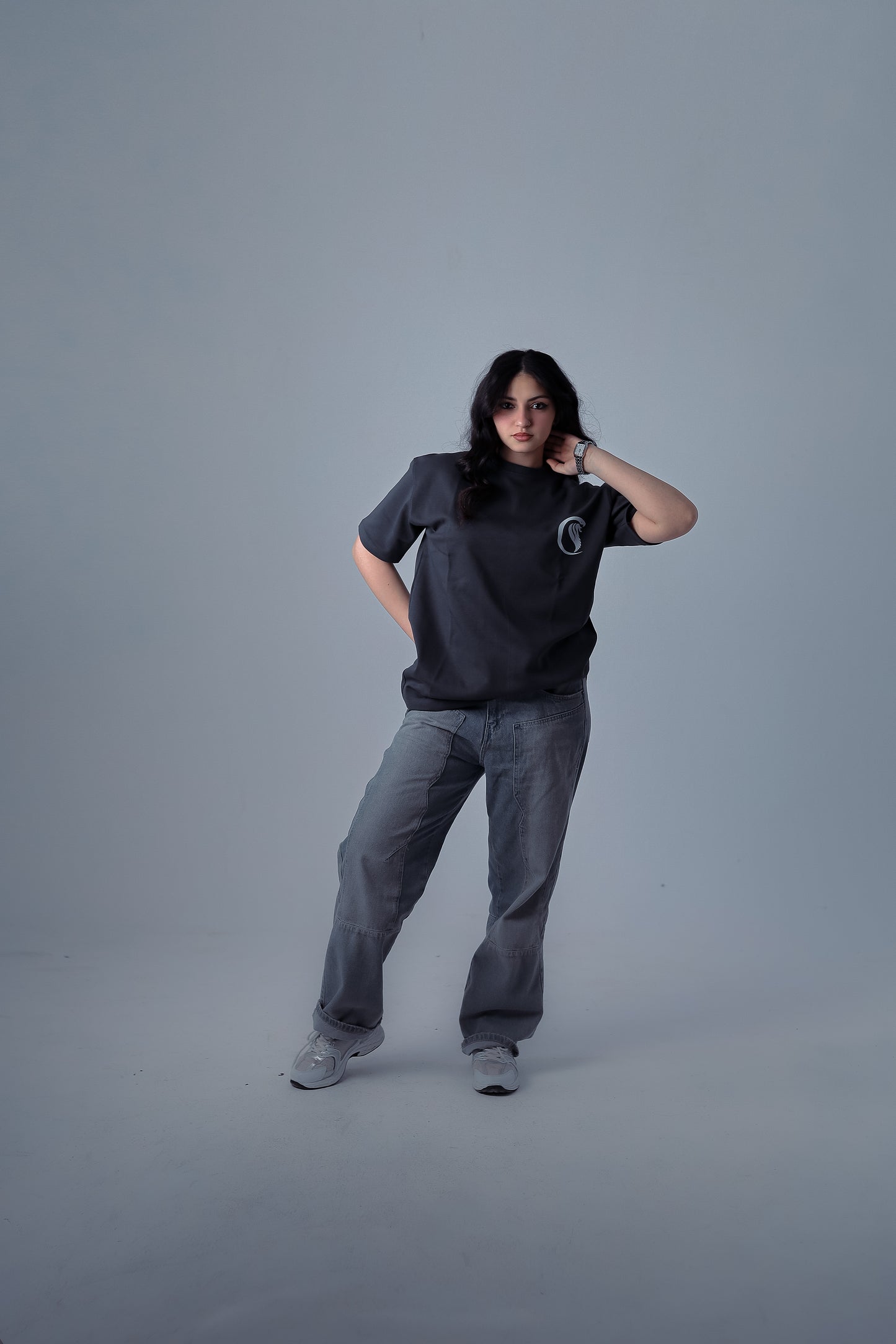 Snake Bite ‏Gray T-shirt